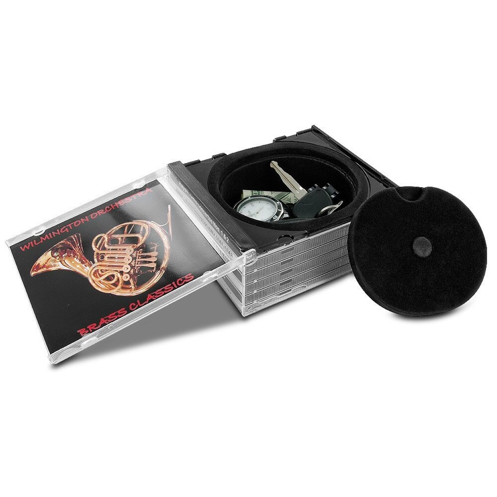 CD case diversion safe for jewelry